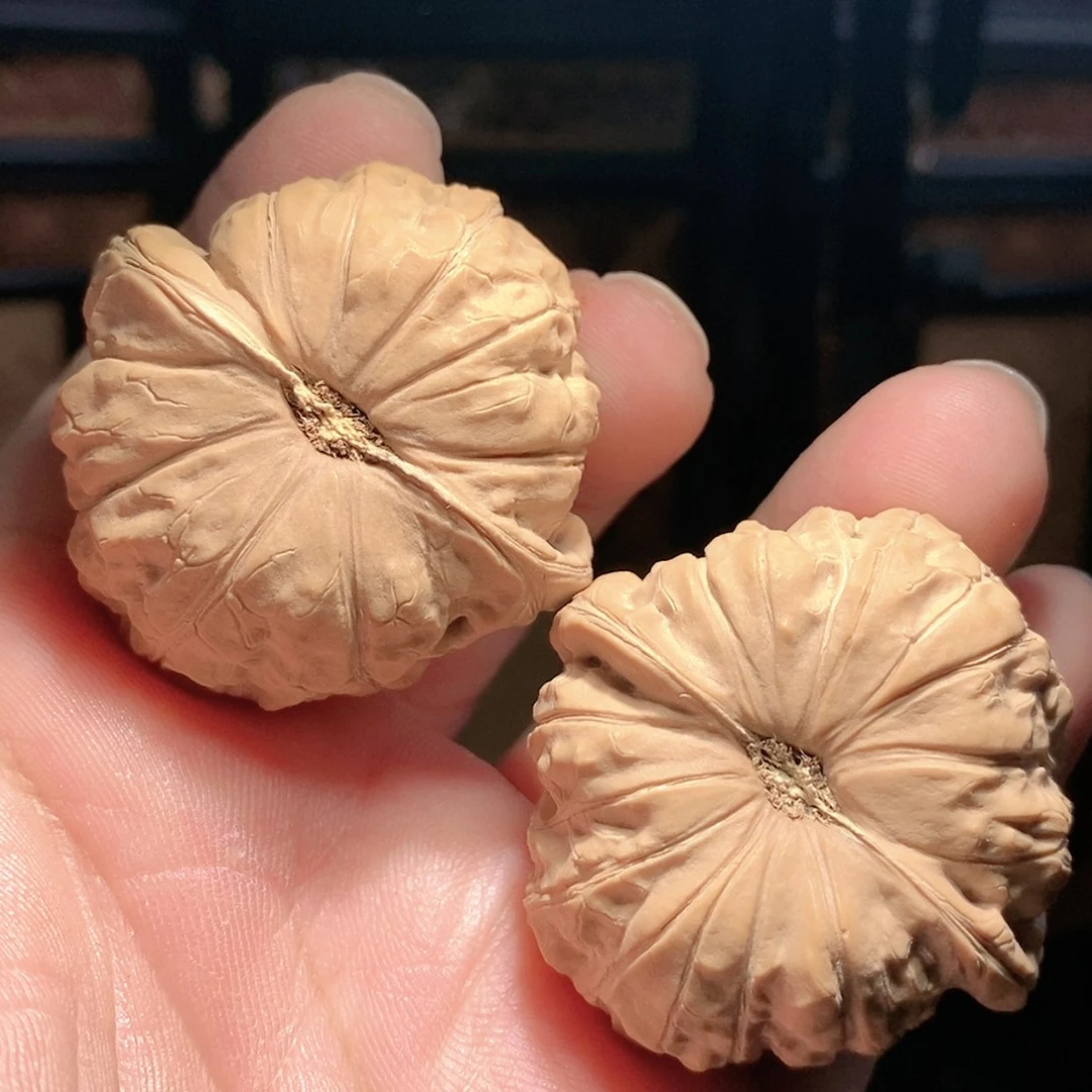 【闪购商品】文玩核桃把件42.9南瓜墩