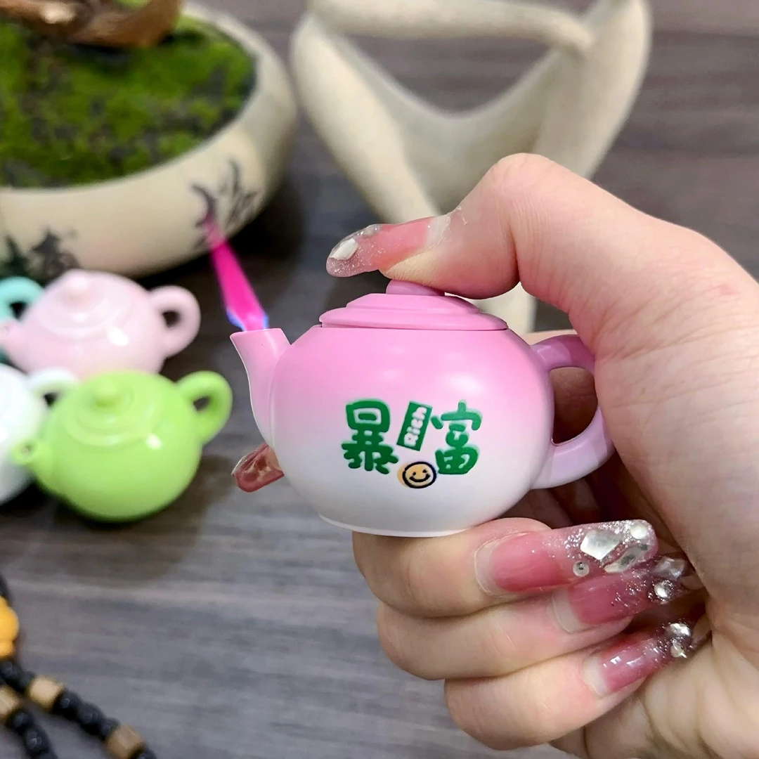 创意整蛊网红把把壶稀奇古怪防风水砂茶壶铁定小搞笑创意个性潮