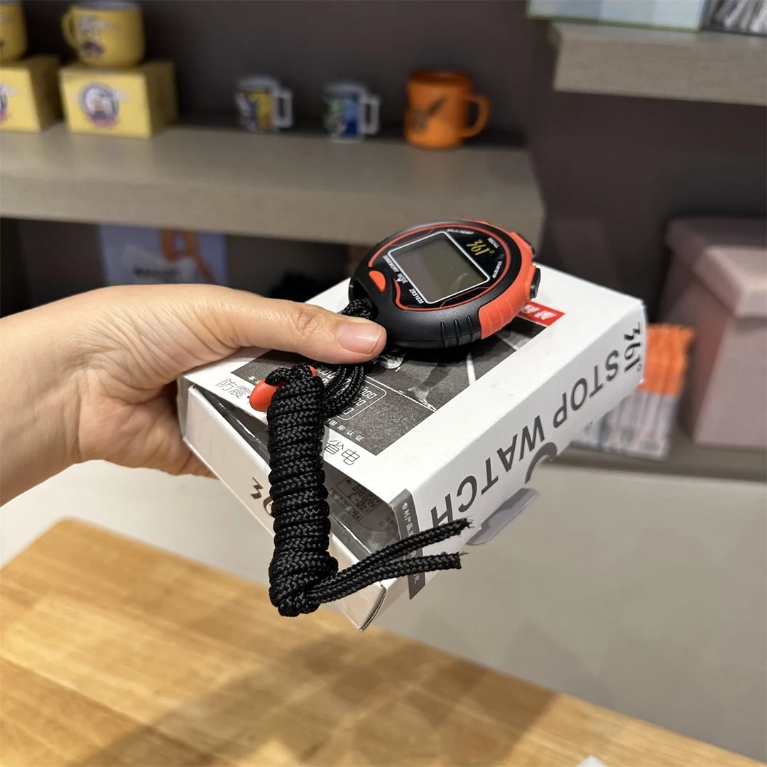 防震防水专业多功能运动秒表计时表 24050635B