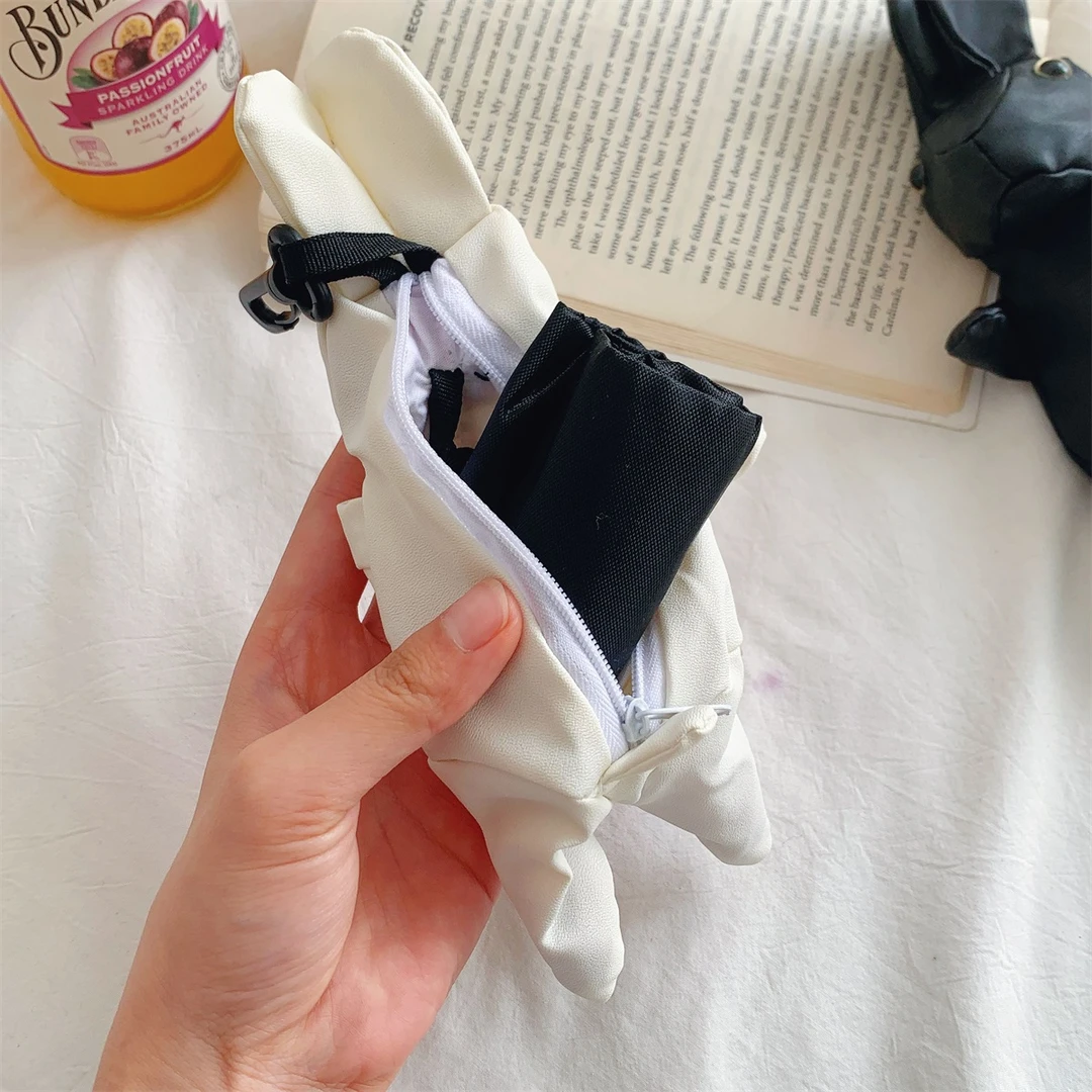 24112904A 超可爱小兔子挂件可折叠购物袋