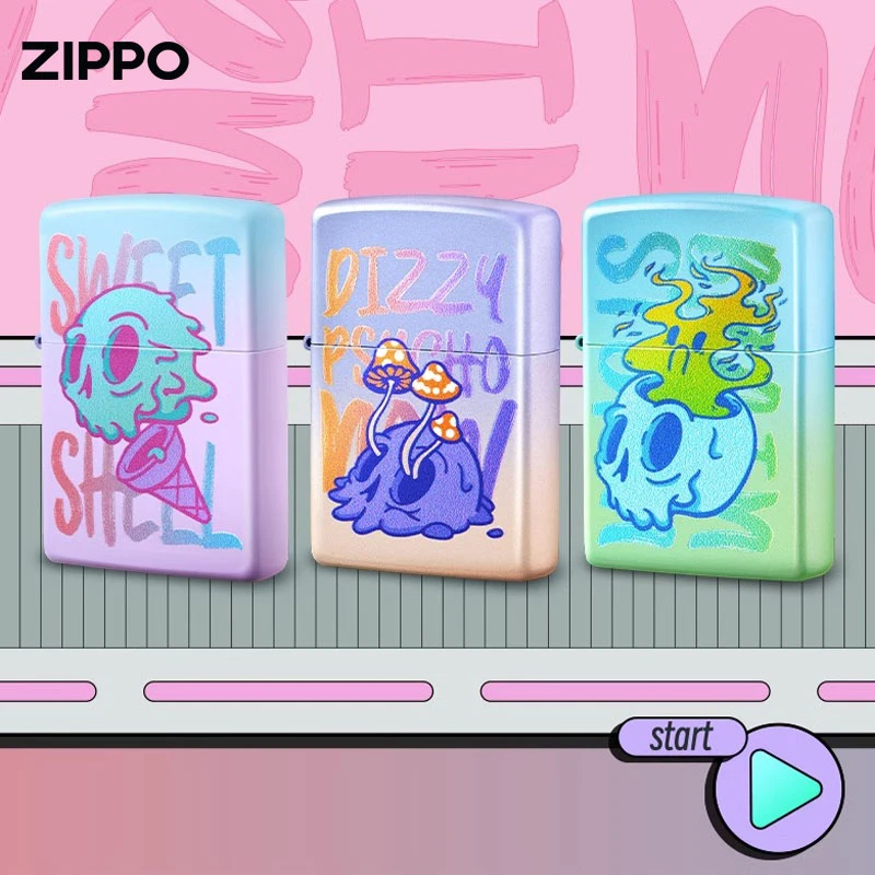 Zippo打火机 浪漫梦魂甜蜜炮弹官方正品防风煤油送男朋友TCJ1