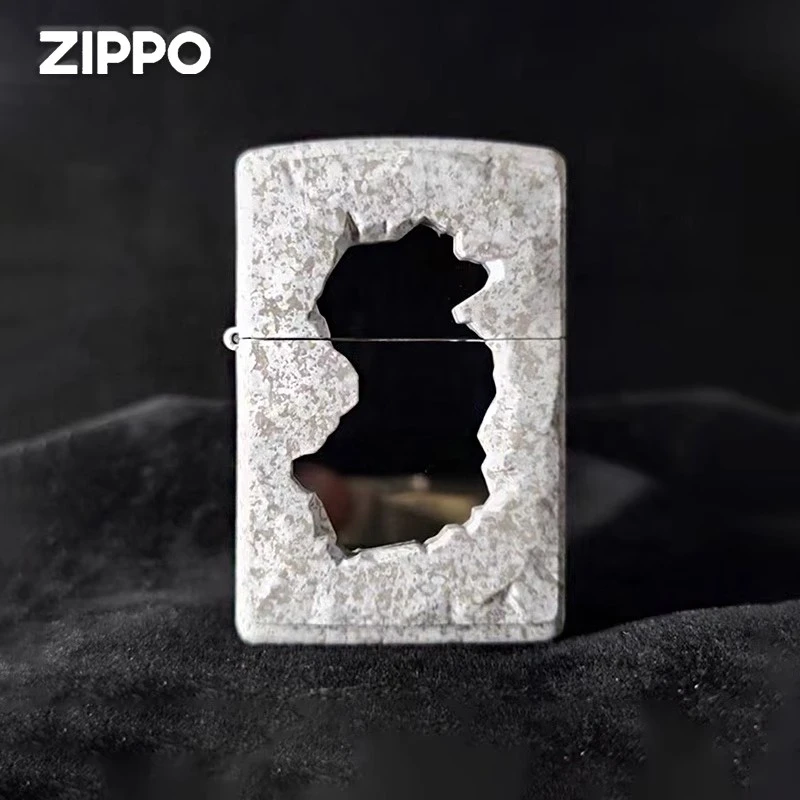 zippo打火机 桃源之镜专卖店正品煤油官方正版之宝防风男士送礼物