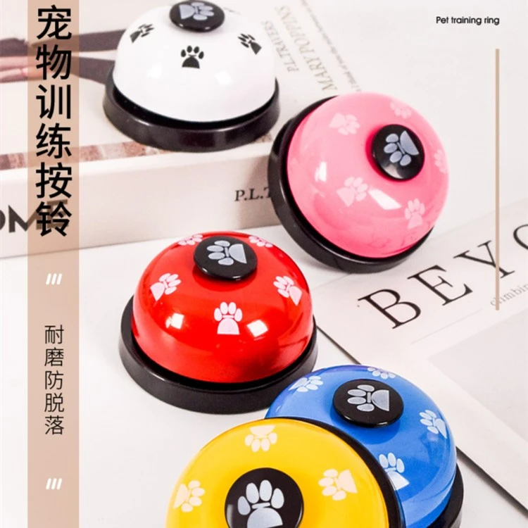 猫咪狗狗玩具宠物训练按铃器训狗叫餐喂食器益智网红点餐铃铛用品