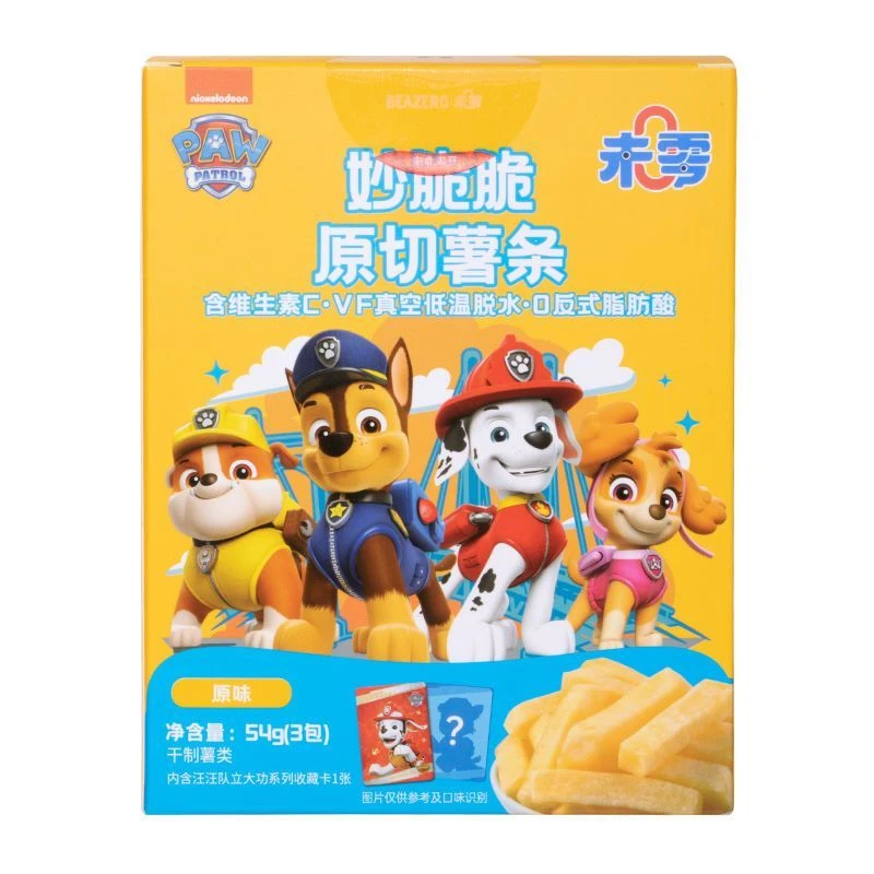 未零妙脆脆原切薯条54克盒