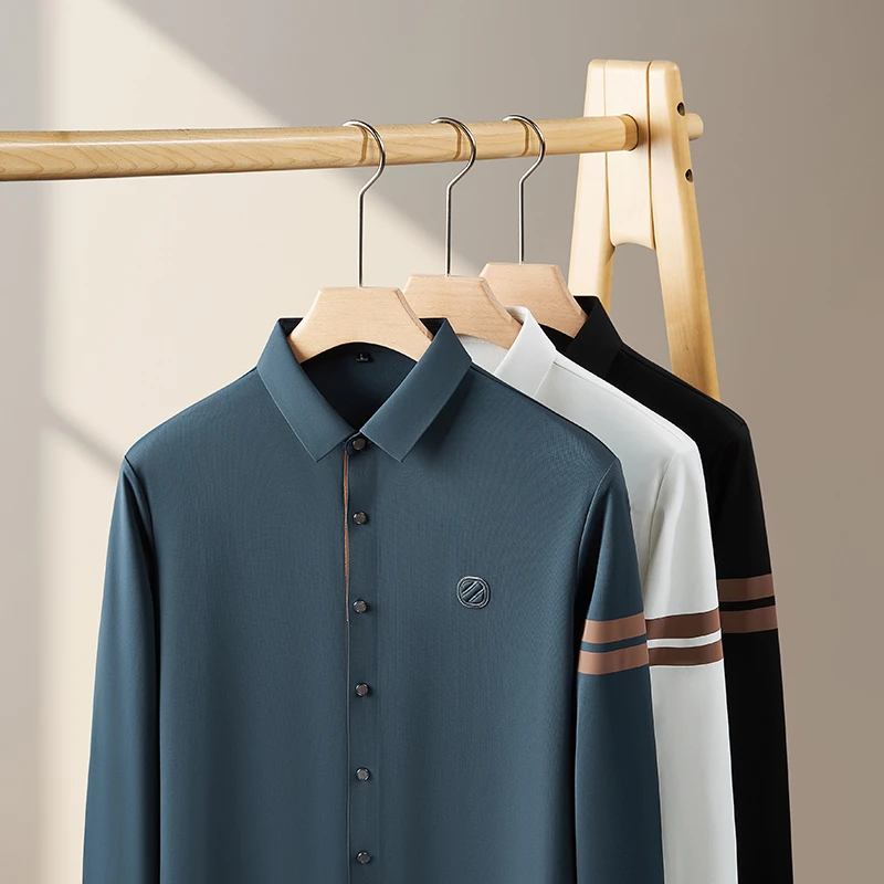 衬衫2024男士长袖衬衫200斤以上大码男装加大加肥肥佬打底衬衣