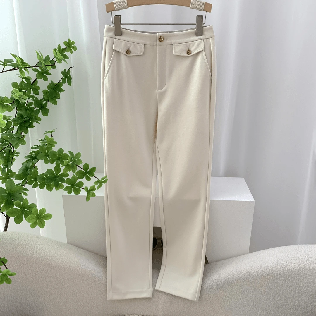 9532 柜货！版型显瘦！女士秋冬铅笔裤时尚小脚裤休闲裤