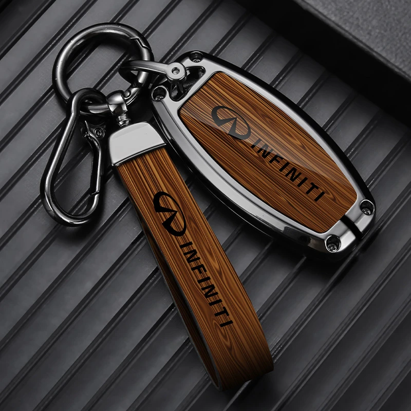 适用于英菲尼迪Q50L钥匙套QX50QX55QX60Q70L车G25扣FX35金属扣壳