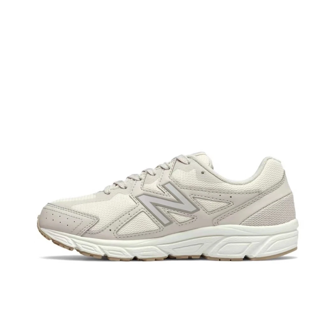 NEW BALANCE/NB 480系列女鞋奶油白透气复古运动跑鞋W480ST5/SS5