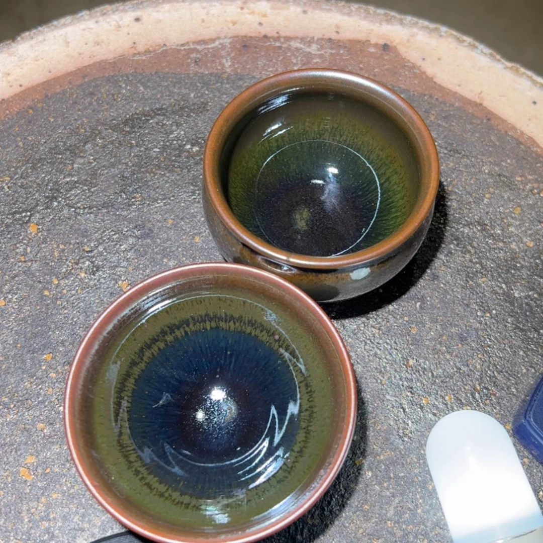 【闪购商品】茶盏?***?棉球茶器纯手工柴烧60