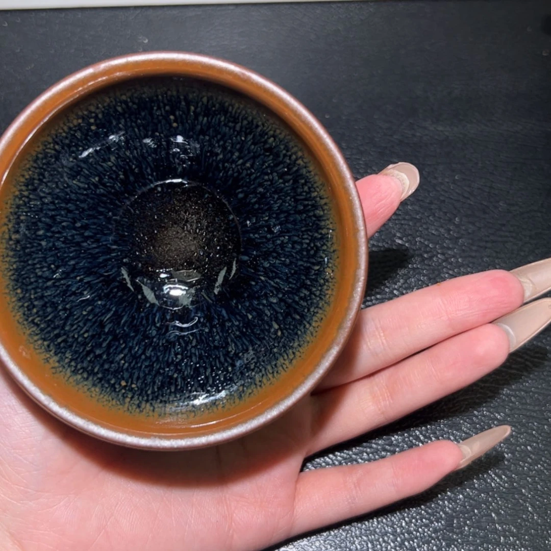 【闪购商品】茶盏*️****纯手工柴烧建盏421