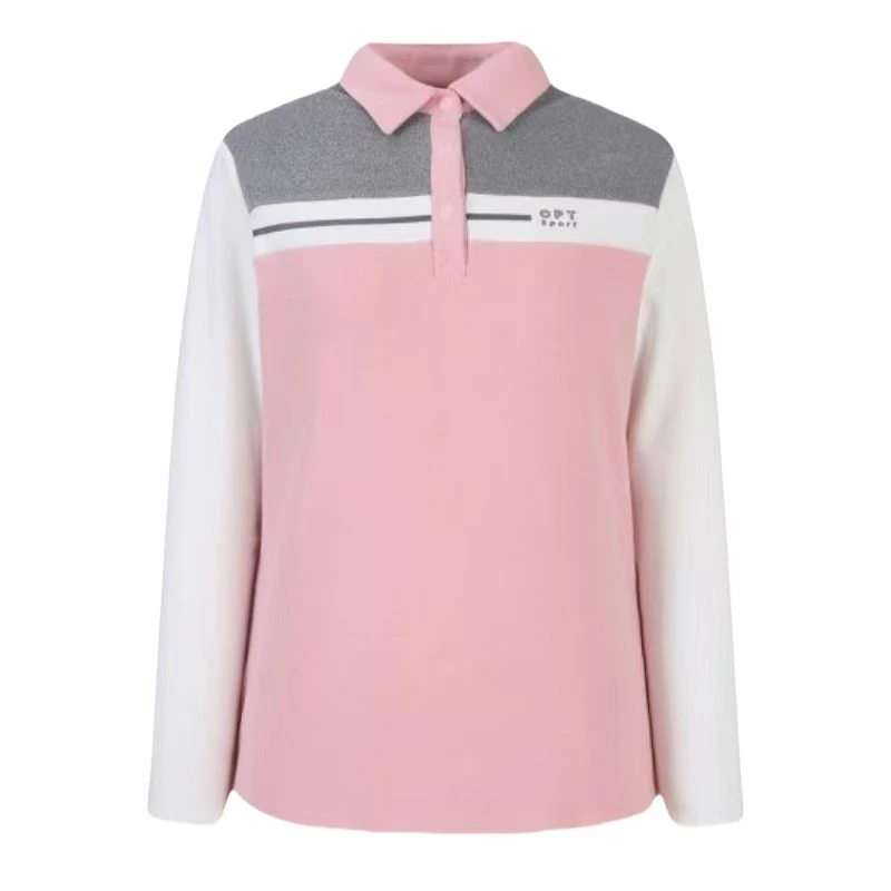 高尔夫上衣翻领立领保暖T桖