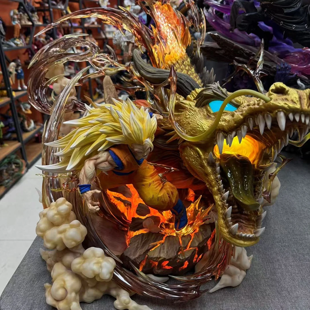 超三龙拳悟空 闪电特效 手办模玩摆件