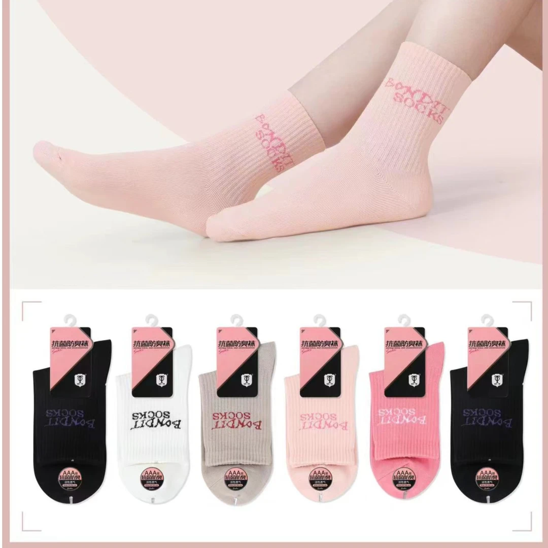 6671#7A原邦丁顿时尚潮流运动女长袜