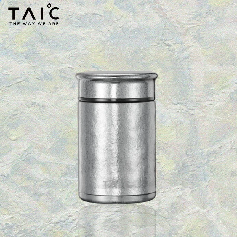 TAIC太可纯钛汤优杯密封大容量隔热双层家用保温杯 双层 保温保冷