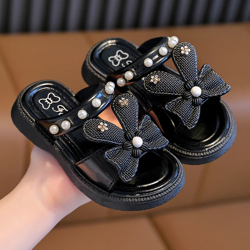 女童凉拖鞋夏时尚韩版卡通可爱公主凉鞋中小童宝宝浴室室内外拖鞋