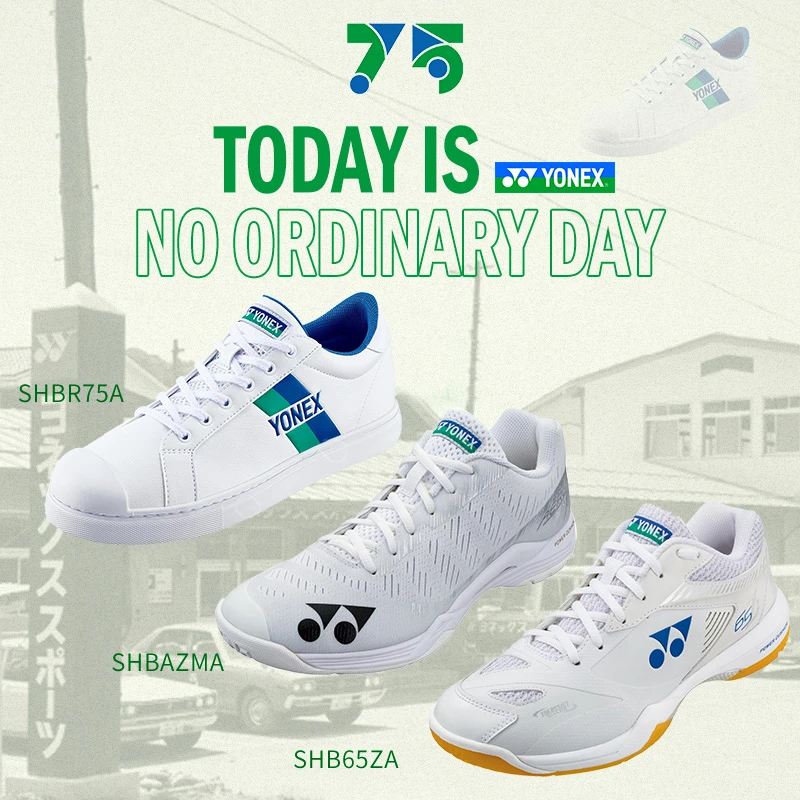 YONEX/尤尼克斯新品官网yy羽毛球鞋 SHB65Z 75周年纪念限量板鞋