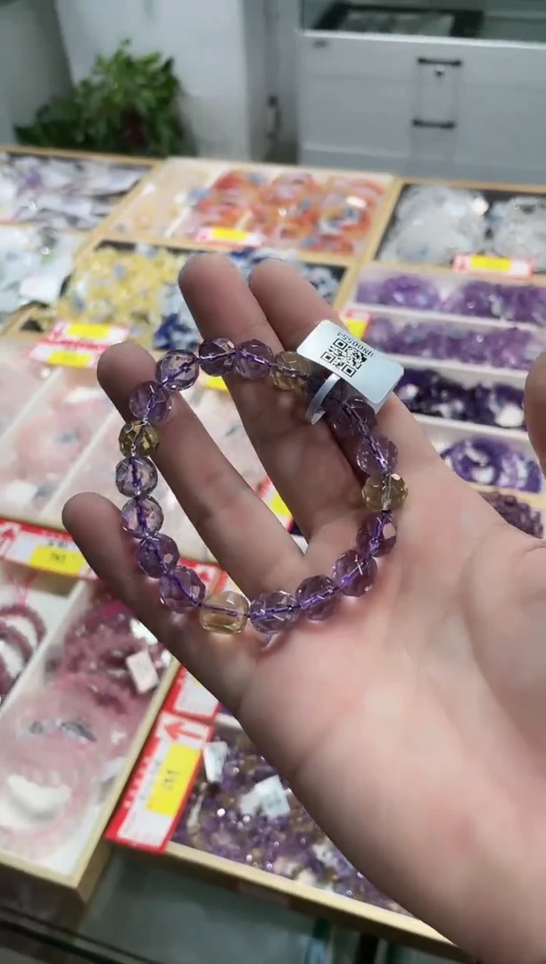 【闪购商品】水晶手串未镶嵌紫水晶