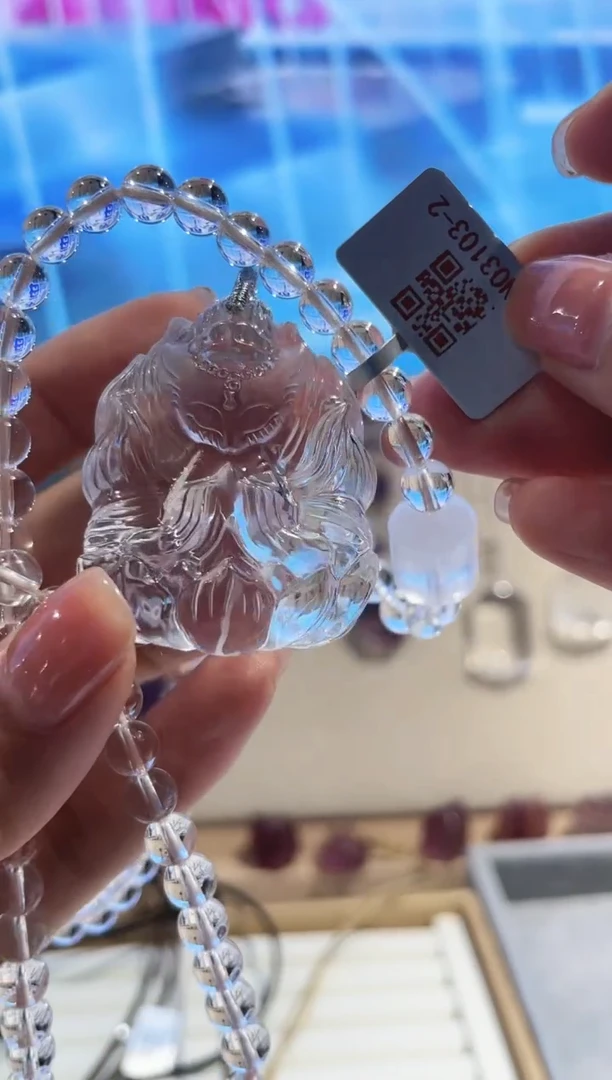【闪购商品】水晶项链未镶嵌白水