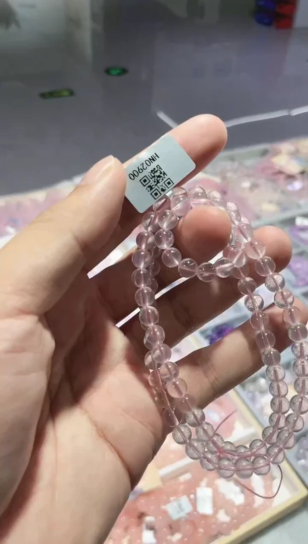 【闪购商品】水晶手串未镶嵌粉晶多圈