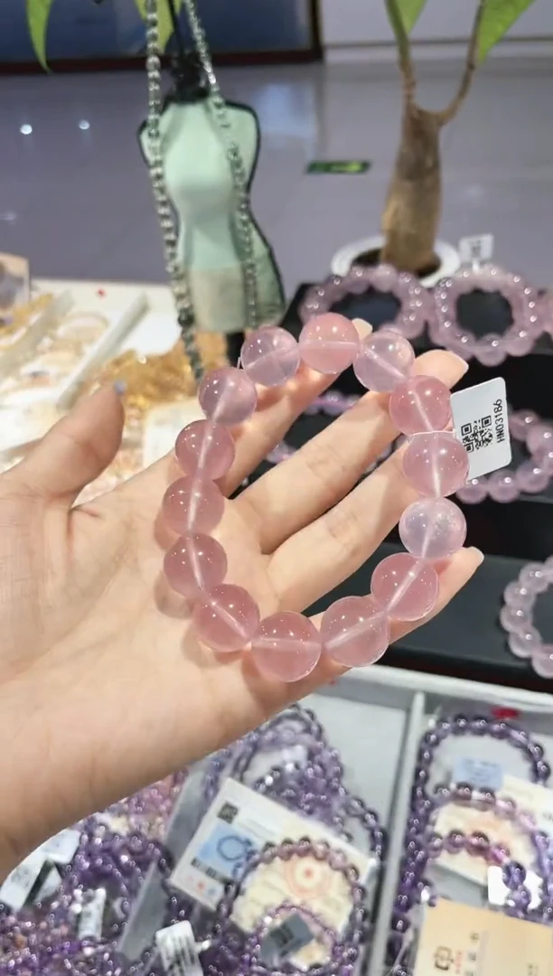 【闪购商品】水晶手链未镶嵌粉晶