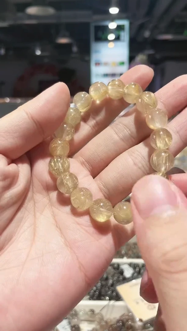 【闪购商品】水晶手链未镶嵌金发晶