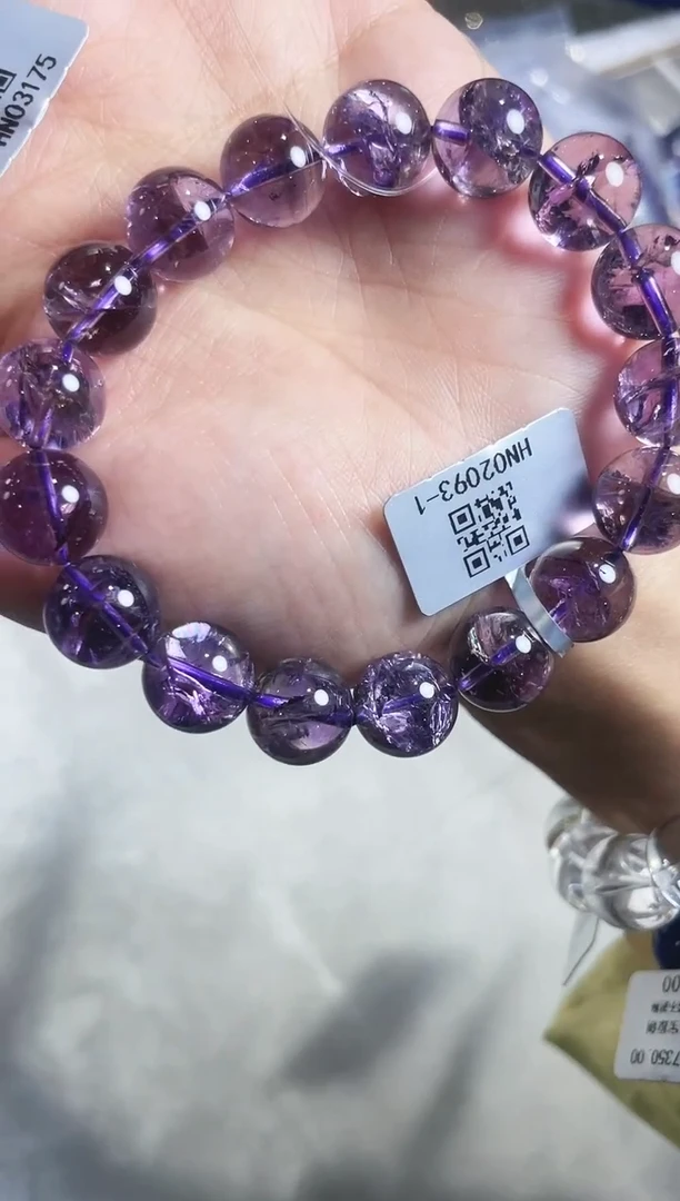 【闪购商品】水晶手链未镶嵌紫阿塞手串