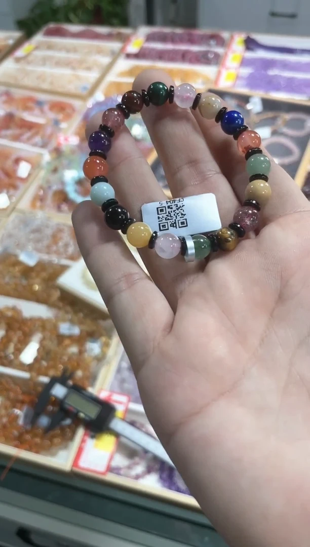 【闪购商品】水晶手链未镶嵌多宝