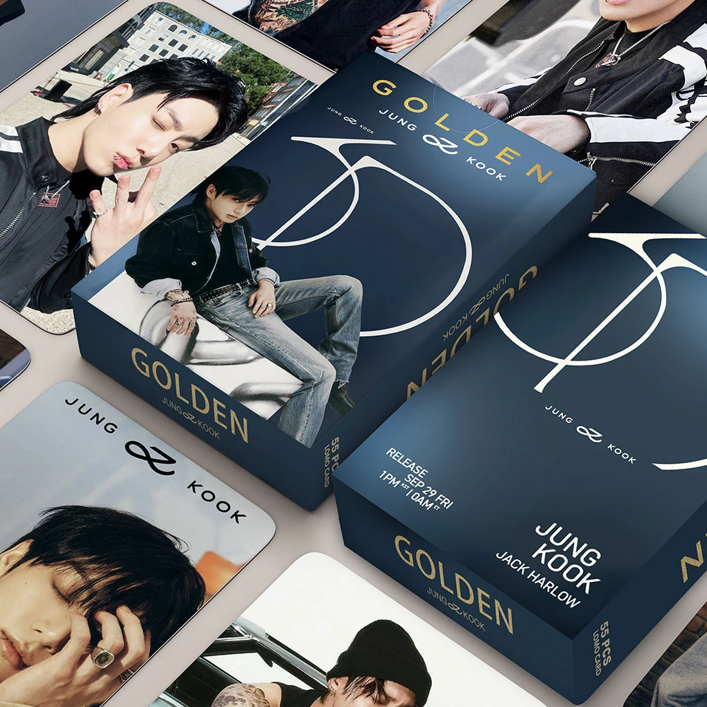 55张防弹少年团小卡 个专JK 3D 自印田柾国照片小卡Lomo卡收藏卡