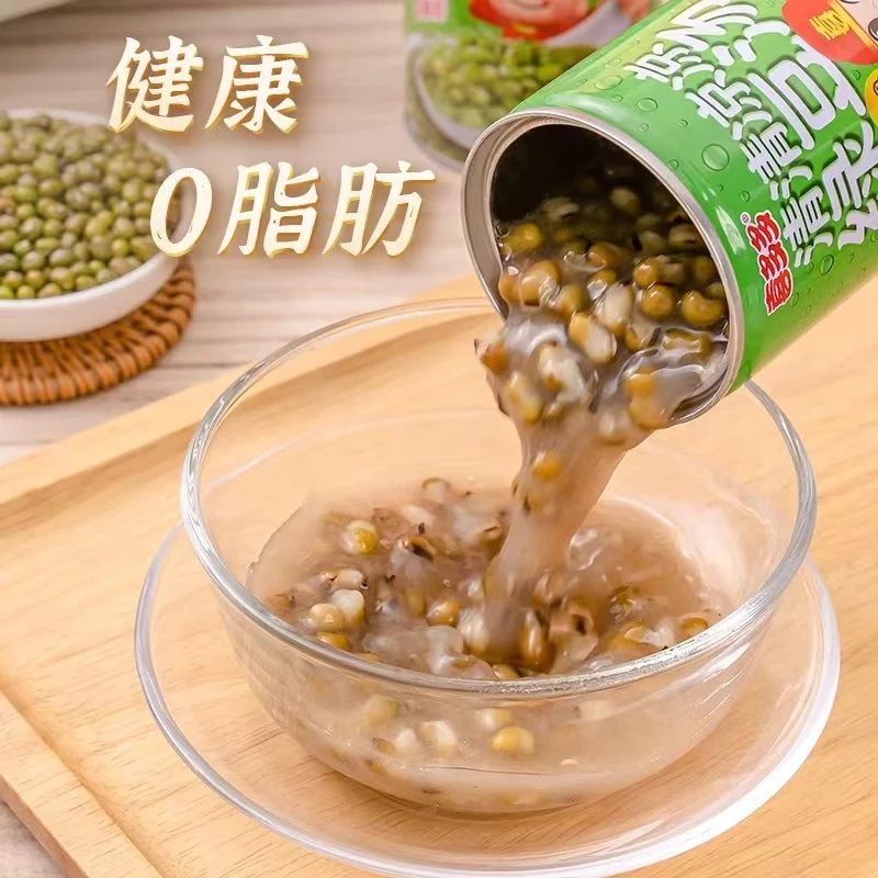 【临期25年5月到期】清清凉凉绿豆汤370g到手6瓶