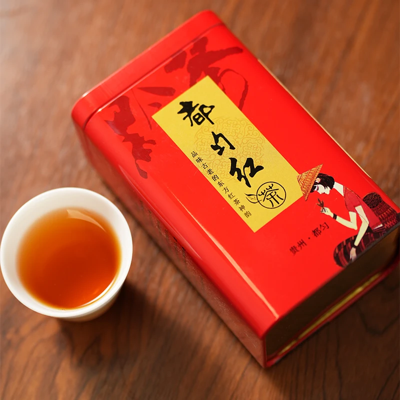 张正义新年茶礼贵州都匀特产红茶厂家正品高山红茶伴手礼送礼推荐