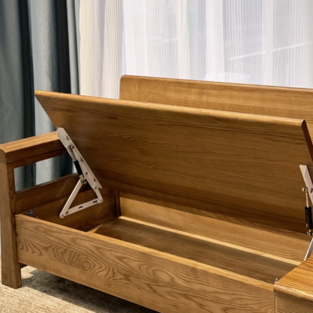 冬夏两用沙发白蜡木