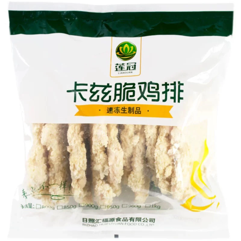莲冠卡兹脆鸡排800g