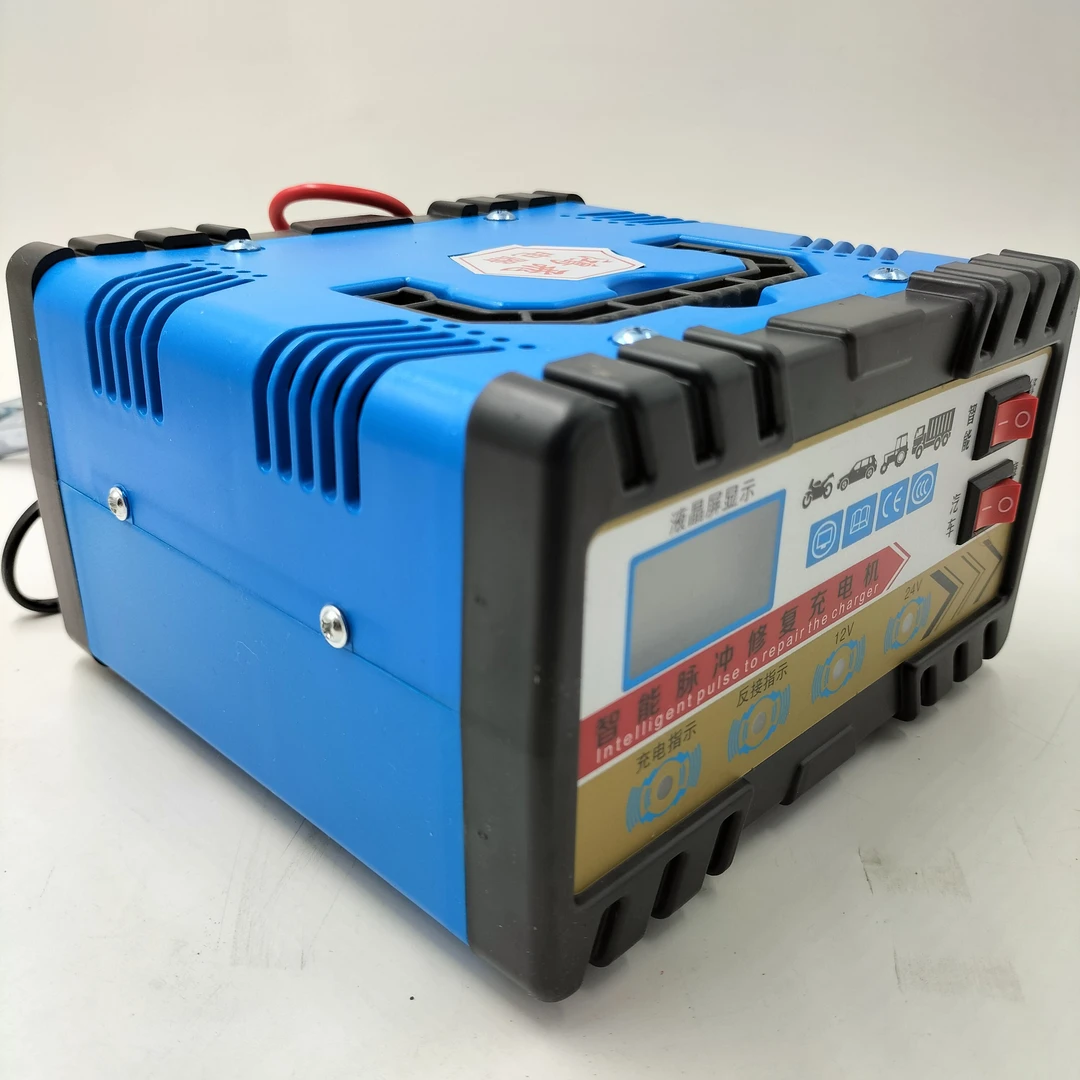 12伏-24伏通用微电脑智能修复电瓶充电器