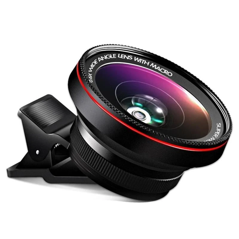 【微摄神器】手机镜头升级款0.45x超广角＋15倍微距镜头拍摄拍照专用