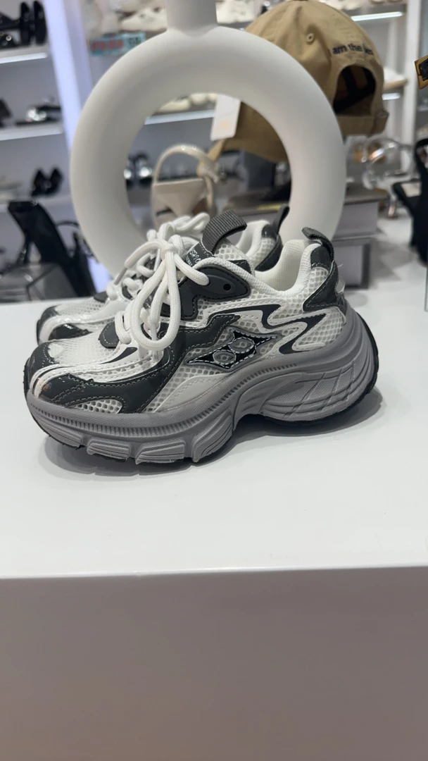 男童鞋夏季单网运动鞋潮酷2024新款轻盈软底儿童老爹鞋女童鞋2328