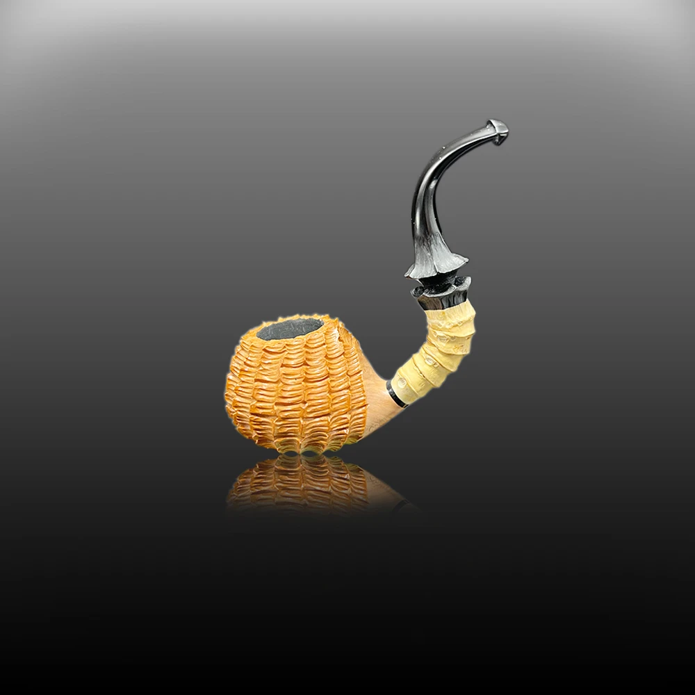 意大利进口石楠木手工斗 木艺木雕 斗 南瓜竹节 男士专用斗