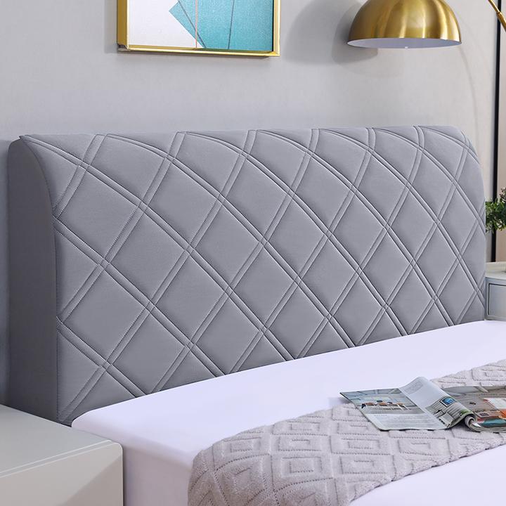 床头套罩2023新款靠垫通用加厚软包靠背夹棉全包防尘罩床靠背秋冬