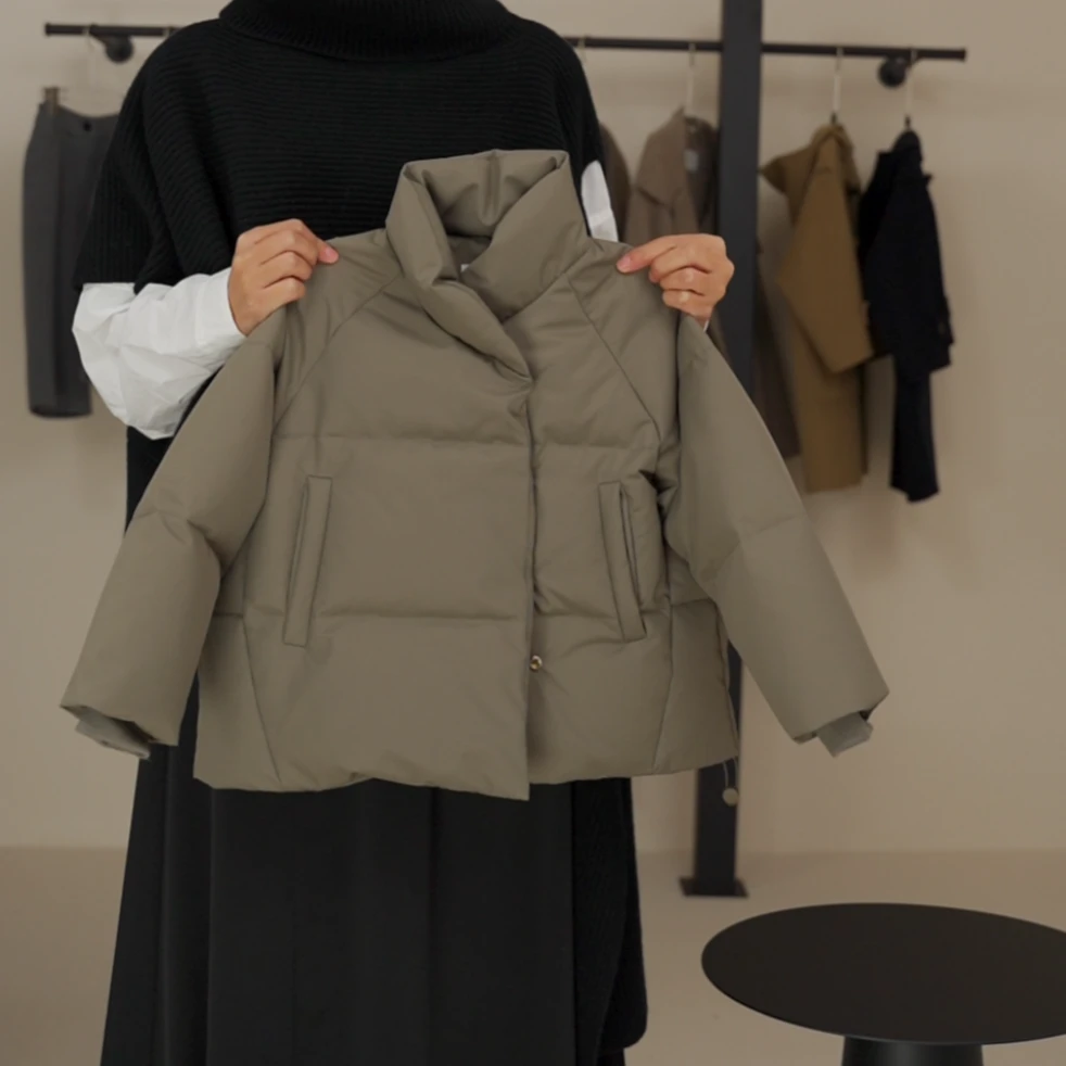 <予你>【现货】男童女童90白鸭绒羽绒服外套男宝女宝冬款36Y7075
