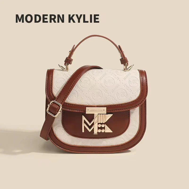 新时尚百搭女士复古（无礼盒）小众单肩小方包肩包