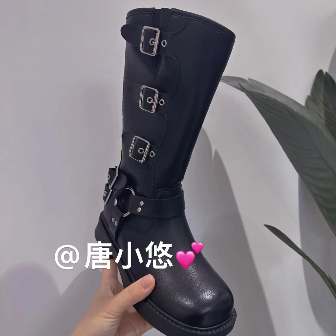 唐小悠 童装定制款 上新2023秋季上新小众高品洋气长靴