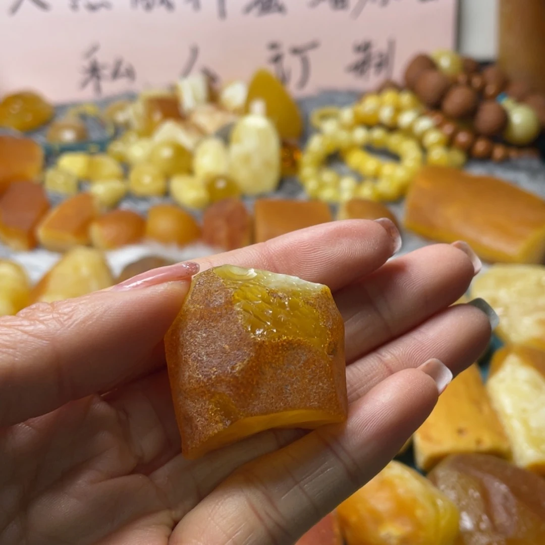 【闪购商品】定制琥珀未镶嵌
