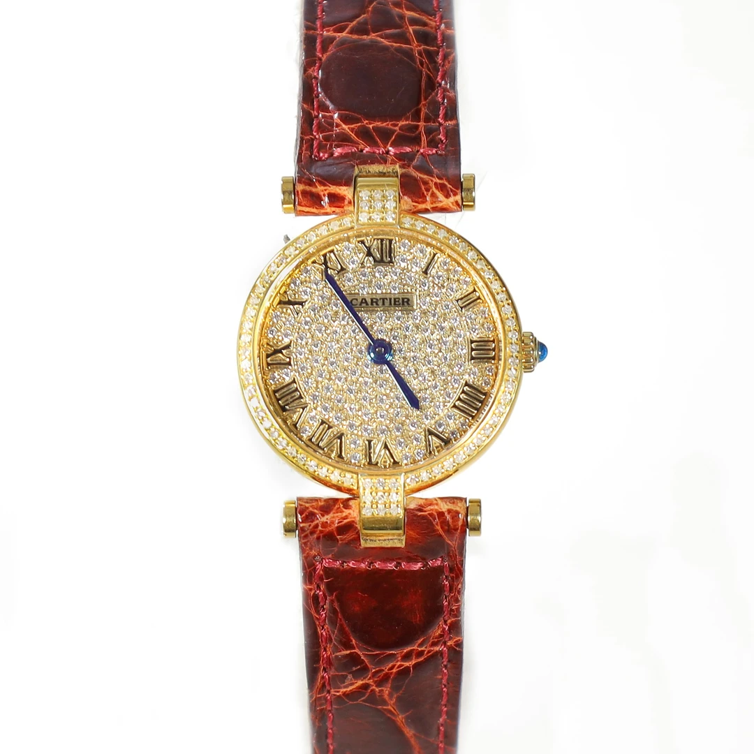 99新 Cartier/卡地亚 腕表/贰亿女表/卡地亚小旋风A8499/99新