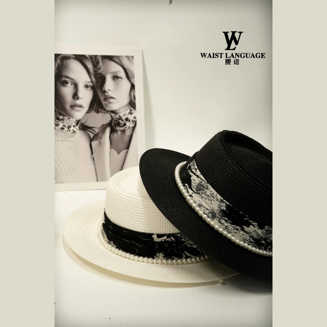 户外出游度假海边沙滩遮阳帽休闲时尚草帽MZ1021款