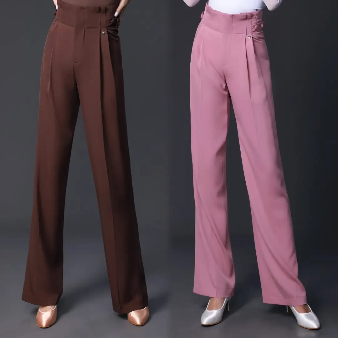 TID摩登高腰直筒女裤M009