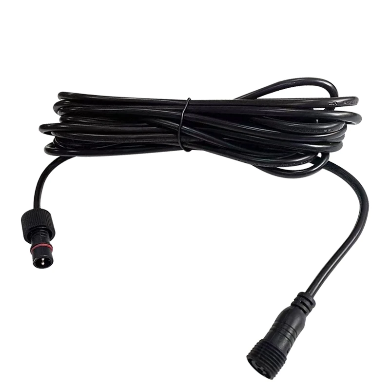 1【小福灯】太阳能灯五米对接通用延长线.太阳能投光灯 路灯延长线