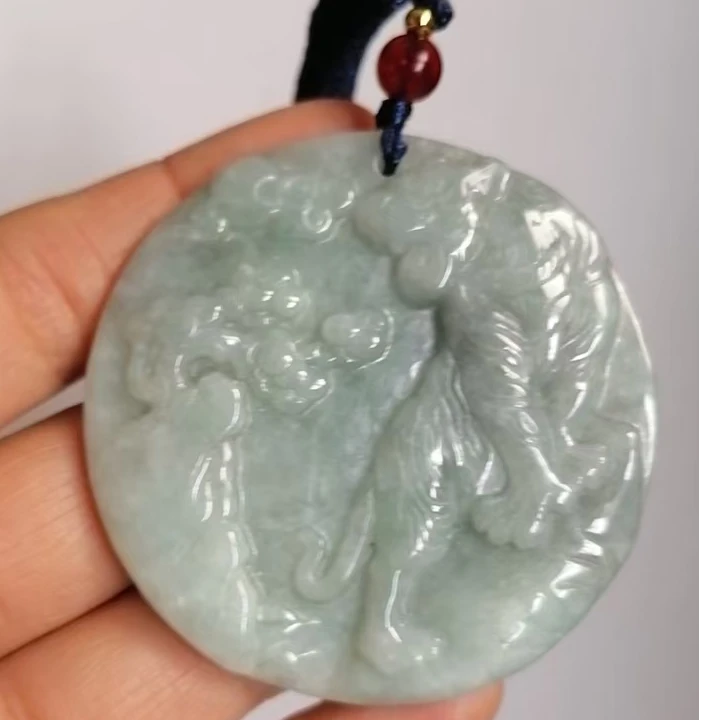 翡翠挂件上山虎1088
