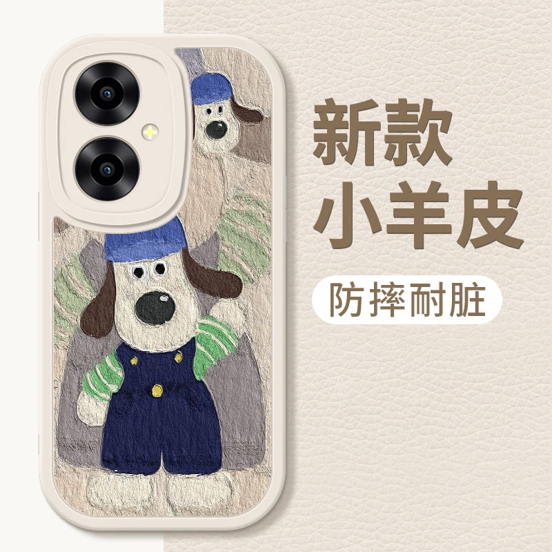 vivoY78+手机壳新款vivoY78十小羊皮掌门狗vovi卡通硅胶软y78全包