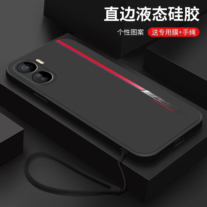 简约线条iqooneo10手机壳neo10pro新款液态硅胶镜头全包防摔软壳