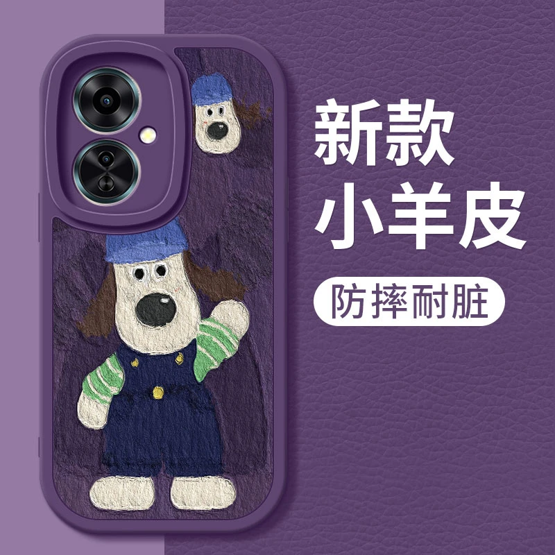 oppok11x手机壳女款k11x新款小羊皮掌门狗硅胶软壳OPPO镜头全包防