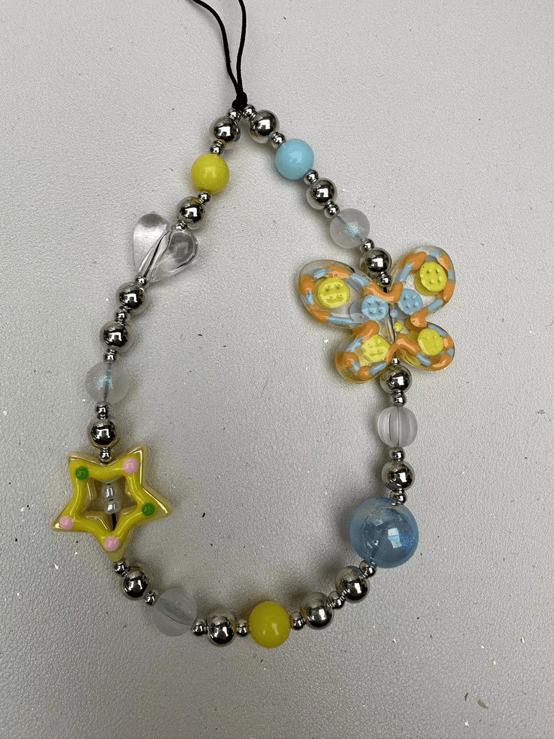 创意串珠手机链